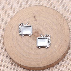 Charms Components Vintage TV Jewellery Making Supplies 15x13mm 20st