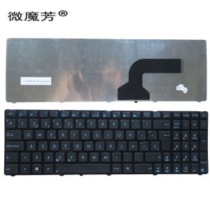 Keyboard Nowe SP dla ASUS N50 N53SV K52 K52F K53SV A53 A52 U50 G51 N51 N52 N53 G73 Hiszpański laptop /notebook qwerty Qwerty