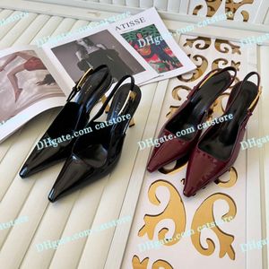 Designer Sandals heels Classics Women shoes Sandals fashion Dress Shoes Dance shoe new sexy Super Lady wedding Metal Belt buckle Patent Leather High Heel sandal