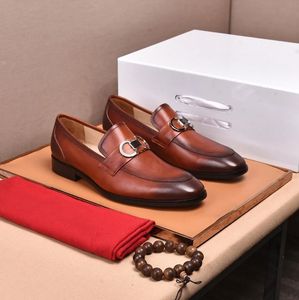 l Luxurious Designer Men Dress Shoes Genuine Leather Black brown Business Handmade Shoe G Formal Party Office Wedding Men Loafers Shoes