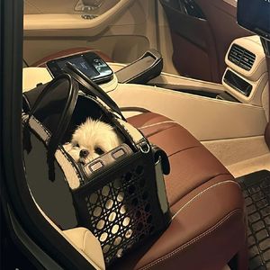 選択豪華なペットキャリア子犬小型犬財布猫バリススリングバッグ防水プレミアムPUレザー屋外旅行のためのハンドバッグキャリングハンドバッグ