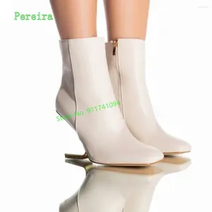 Stivali 2024 ARRIVAZIONE DELLE DONNE BIANCHE WHITE CHE PEGANE VEGAN POINTY SCARPE CAPPANTE FASHIFICA NASCHI