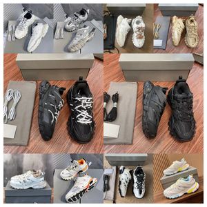 2024 TOP BALENCIAHA BALANACE BALENENCIGAA RATA 3.0 Designer Sapatos casuais Branco Black Foam Men Plataforma feminina Vintage Sneakers Runners Tess.S.Gomma Mesh Nylon