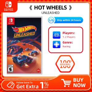 Deals Nintendo Switch Game HOT WHEELS UNLEASHED / UNLEASHED 2 Games Cartridge Physical Card Support TV Tabletop Handheld Mode