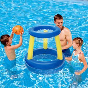 Zabawne gry w piłkę sportową na świeżym powietrzu letnie zabawki wodne nadmuchiwana koszykówka na impreza rodzinna pływające piłki basenowe akcesoria 240422