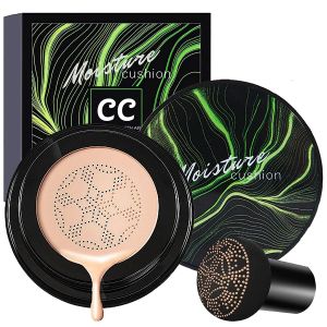 Creams 1 szt. Air Cushion CC Cream Grzyb Podkład, nawilżający makijaż kremowy BB Długo trwały matowy korektor twarzy