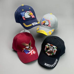Софтбол новый белоголовый орел Уатч Мужчины и Женщины Бейсбольные шляпы хлопок на открытом воздухе дышащая свобода Америка Америка Флаг США спортивные шапки взрослые