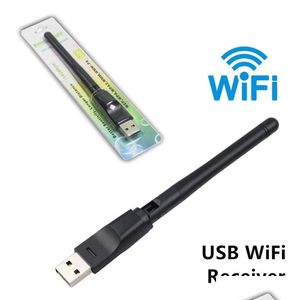 Сетевые адаптеры Mag Box Adapter 150 Мбит / с беспроводной антенны Wi -Fi для Linux STB Mag250 Mag322 Mag254 Mag420 Drop Delivery Computers NetWo OTGXW