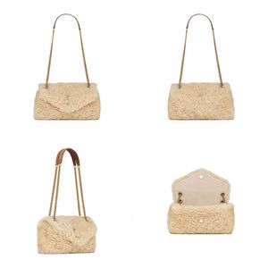 New Calypso Series Women's Beige Soft Wool Counter Condout Conder Bag Quality Original