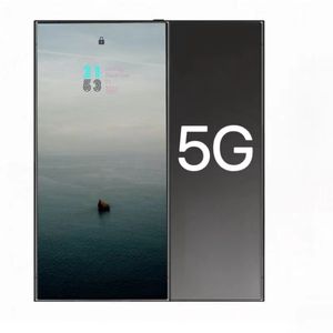 S24 Ultra Android 6.8 inç 5g Kilidi açılmış 1TB 512GB S23 Ultra Cep Telefonları Orijinal Yüz S24 S23 PLUS Tam Ekran Parmak İzi Yüz Kimliği Kamera GPS Global Cep Telefonları