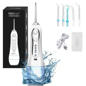 Oral Irrigator tooth scaler 3-speed adjustment Water Flosser Portable Dental Water Jet 300ML Waterproof Teeth Cleaner