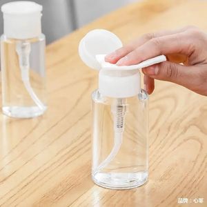 150/ml Nail Refillable Bottles Empty Press Pump Dispenser Nail Art Polish Remover Cleaner Makeup Bottle Manicure Tool 240416