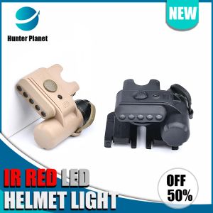 Lights Tactical Fast Helm Light Set HL1 Gen3 Multi Använd High Power LED Vitrött Infraröd vapen Hjälm ficklampan Airsoft Accessories