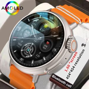 Смотрите новые NFC Smart Watch Men 1.52inch Amoled 454*454 Экранные браслет фитнес