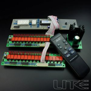 アンプデュアルチャネルアンププログレッシブボリュームアンプ用のリモートコントロールボードDIY Lite V03（IRC抵抗器バージョン）