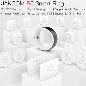 Watches R5 Smart Ring Multifunction Electronics Smart Wearable Device Smartphone 6 RFID Cards Sharing Magic Ring For Men Women Gifts