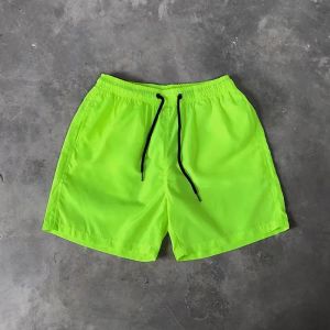 Summer beach pants Korean version three-point pants quick-drying shorts candy color loose and thin sports shorts A1