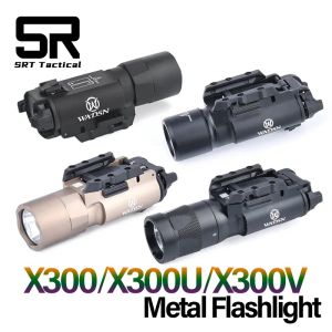 الأضواء wadsn التكتيكية المؤكدة x300u x300 Ultra x300v المسدس المعدني الكشفية Fit 20mm picatinny airsoft السلاح