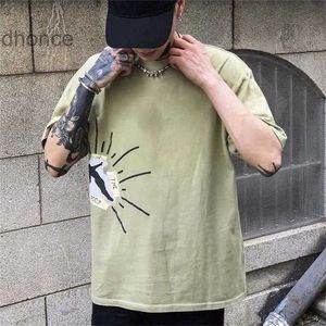 Traviscott Designer Fashion Cobranded Luxury Scottlys Hiroshi Classic T Shirt Style Graffiti Sweatshirt Mens and Women Tshirt Coupl tee flera stilar Hip H 7roa