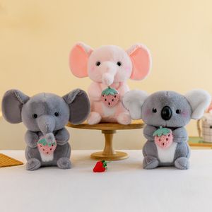 Nuovo Elefante per bambole da 8 pollici Elefante Koala Plush Claw Macchina Mercante Cross Border Merchant Boll Betholele