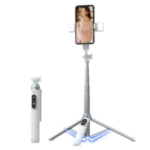 Sticks Selfie Stick Tripod Extendable Portable Phone Holder Bluetooth Tripod Stand With Remote Control Ring Light Telescopic Rod