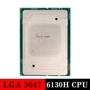 Processador de servidor usado Intel Xeon Gold 6130H CPU LGA 3647 CPU6130H LGA3647