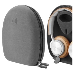 Accessories Geekria Headphones Case Pouch for B&O BeoPlay HX H95 H9 H9i H8 Hard Portable Earphone Storage Cover Headset Supporting(Grey)