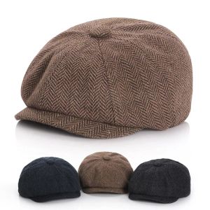 Accessories Autumn Winter Children Hat Classic Boys Beret Hats Fashion Kids Cap Warm Accessories Toddler Baby Photography Props Infant Gifts