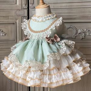 Shirts Baby Girl Wedding Kids Party Dress for Baby 1 Years Birthday Prom Vestidos Toddler Baby Girl Infant Princess Lace Tutu Dress