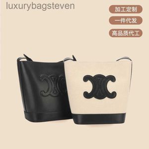 Borse per designer di cellin senior di fascia alta per donna borsa a traino sacca a tracolla inverno autunno Nuova sacca a trama alta borsette grandi con logo originale