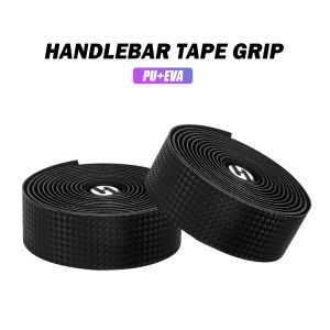 Accessories Road Bike Tape Bicycle Handlebar Tapes 3K Carbon Woave PU+EVA Leather Handlebar Tape Grip Bicycle Accessories