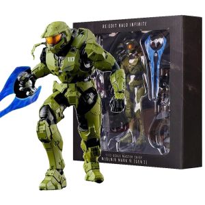 Block 18 cm Halo Infinite Master Chief Mjolnir Mk VI 1/12 Skala 17,5 cm 6 