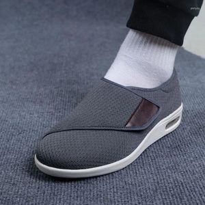 Обувь обувь Xihaha Fashion Orthopedics Wide Feet Neats опухшие большой палец Eversion Регулируя мягкая удобная диабетическая обувь, ходьба, повседневная