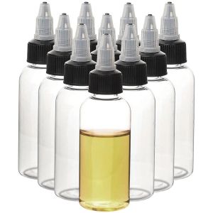 ボトル50pcs 30ml 60ml 120ml空のペットボトルeエクイグプラスチックドロッパーボトル用の液体補充可能なボトル