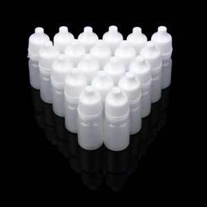 Garrafas 100pcs 5ml/10ml/15ml/20ml/30ml/50ml atacado Durável Plástico vazio garrafas suspensas espremedores de líquido de líquido reabastecido líquido