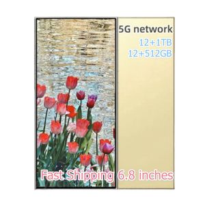 S24 Ultra 6,8 cala 5G smartfon S23 4G Odblokowany 6 GB 128 GB telefonu komórkowego ekran dotykowy Octa rdzeń 1TB 512GB Pełny ekran odcisk palca Android Rozpoznanie 13MP Kamera GPS GPS