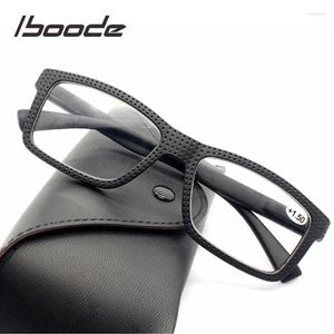 Óculos de sol iboode homens homens de moda de moda lê óculos retro clássico clássico óculos presbiopia Óculos femininos Ultralight Eyewear Diopture 1.0 a 3.5