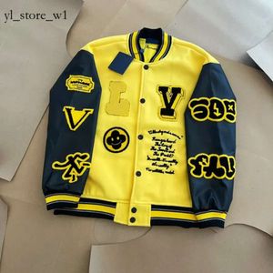 Louies Vuttion Jacket Mens Coat Fashion Jacket Autumn and Winter Louies Vuttion Reflective Letter Printing Casual Sports Louies Jacket Windbreaker Clothing 3063