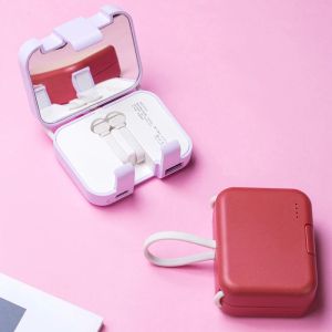 Bank Mini Power Bank 4000MAHポータブル充電器外部バッテリーパワーバンク