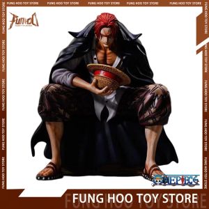 Bambole 17 cm un pezzo gambo figura film rosso yonko capelli rosso anime figura pvc statue decorazione figurina decorazione modello giocattoli bambole regalo natalizio