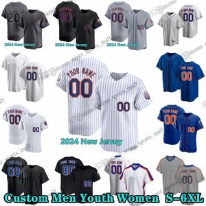 Custom S-6XL Baseball Jerseys 2024 City Connect 34KodaiSenga 20PeteAlonso FranciscoLindor StarlingMarte LuisSeverino HarrisonBader SeanManaea BrettBaty