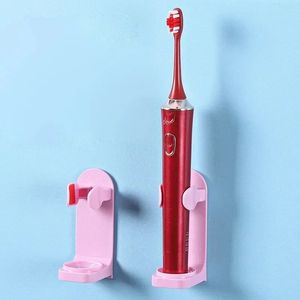 Novo suporte elétrico por escova de dentes de dentes de dentes de dentes rastrear barracão adesivo para a parede montada na parede montada em dentes elétrica porta-escova Standfor