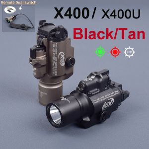 Lights Tactical SureFir X300 X400 X400U Ultra Red Green Scout Laser LED LIAMLIGHT RIFLE LASER LIGHT FÖR PICATINNY WEAVER Rails Mount