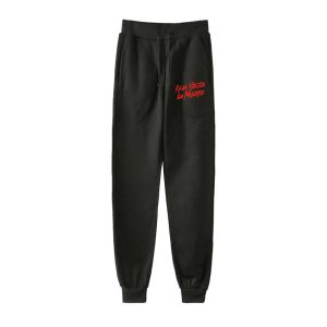 Byxor anuel aa riktiga hasta la muerte svett byxor avslappnade joggar byxor män/kvinnliga byxor hip hop sweatpants pantalon homme pojkar flickor