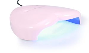 18W UV LEDランプネイルドライヤーハートシャインドUSB充電用のネイルジェルポリッシュ硬化乾燥ネイルアートマニキュア乾燥ツール5497632