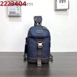 Leisure Business Multifunctional 2223404 Chest Fashion Chest Backpack TUMMII Designer Mens Crossbody Travel Mens Back Bag Pack BUA Nylon Ballistic G689