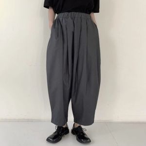 Pantaloni nuovi pantaloni dritti giapponesi per uomo strada sciolto allmatch pantalones pantaloni casuali neutrali nocivelini pantaloni