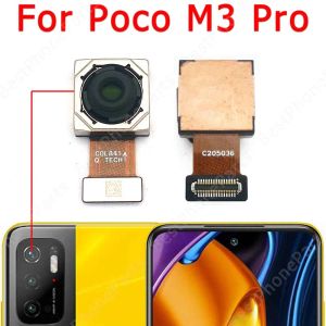 Модули оригинальная задняя камера для задней задней камеры для Xiaomi Mi Poco M3 Pro Main Main View View Big Camera Module Flex Repair Ремонт запасные части