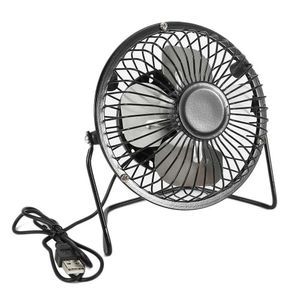 Other Appliances 4/6-inch desktop fan strong wind and silent USB fan portable small fan 360 degree rotating summer cooling J240423