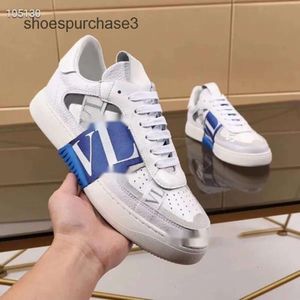 Hohe vielseitige Qualitätsschuhe weicher Erhöhung Sneaker Leder Sportliebhaber Super Designer Sneakers Herren Trainer Trainer Mode Walentinno Shbh